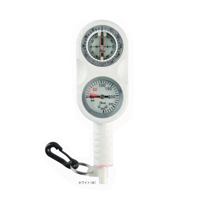 [ Bism ] GB4121 K/W ビーンズゲージ BEANS GAUGE [ ダイビング用2ゲージ ] |  | 05