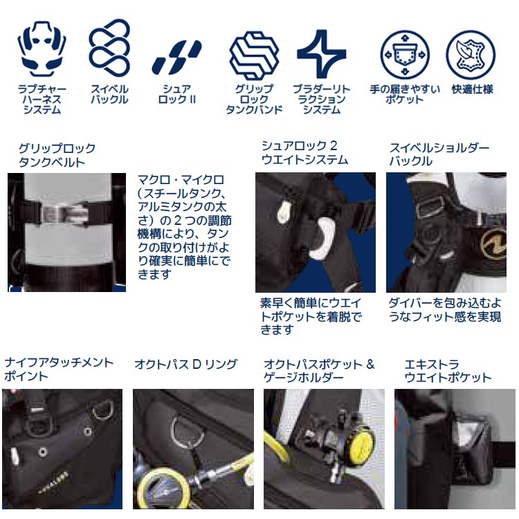 [ AQUALUNG ] アクアラング アクシオム Women Axiom Women |  | 06