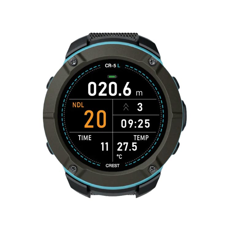 [ CREST ] クレスト CR-LITE CR-5L ダイブコンピューター 充電タイプ |  | 02