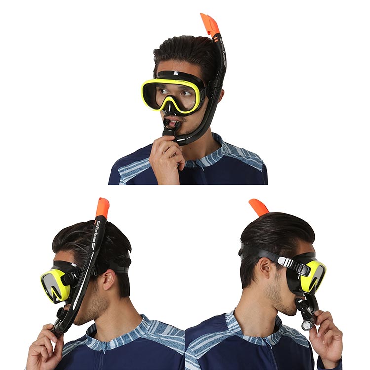 [ TUSA Sport ] シュノーケリングセット2点（大人用）UC0110 |  | 01