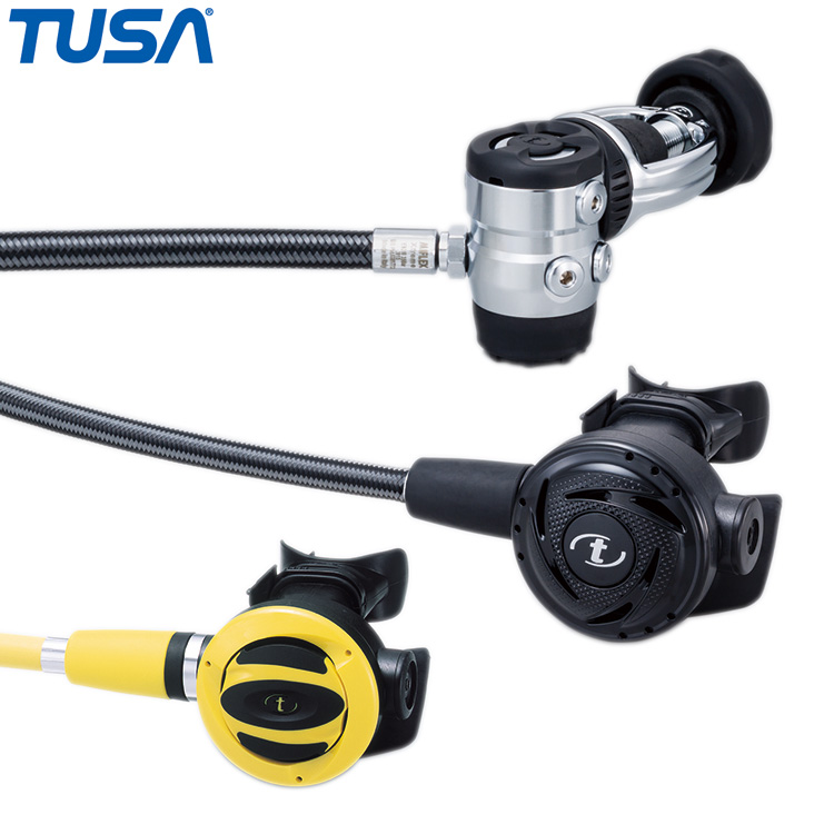 TUSA - TUSA レギュレーターセット スキューバダイビング ツサ ダイコン付き 極上超美品 TUSA レギュレーターセット スキューバダイビング
