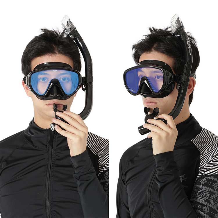 [ tusa sport ] シュノーケリングセット2点（大人用）UC0118M |  | 01
