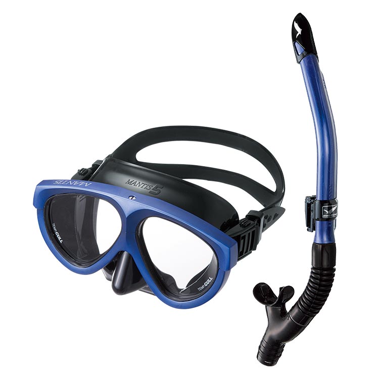 [ GULL ] GM-1035 / GM-1036 マンティス5 + GS-316 / GS-3162 カナールドライ SP マスク2点セット [ ダイビング用マスク ] |  | 09