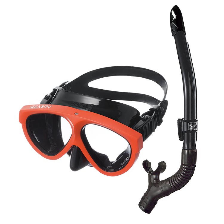 [ GULL ] GM-1035 / GM-1036 マンティス5 + GS-316 / GS-3163 レイラドライ SP マスク2点セット [ ダイビング用マスク ] |  | 08