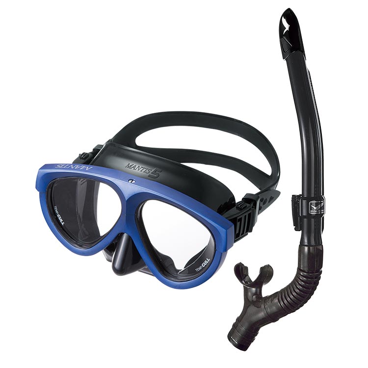 [ GULL ] GM-1035 / GM-1036 マンティス5 + GS-316 / GS-3163 レイラドライ SP マスク2点セット [ ダイビング用マスク ] |  | 09