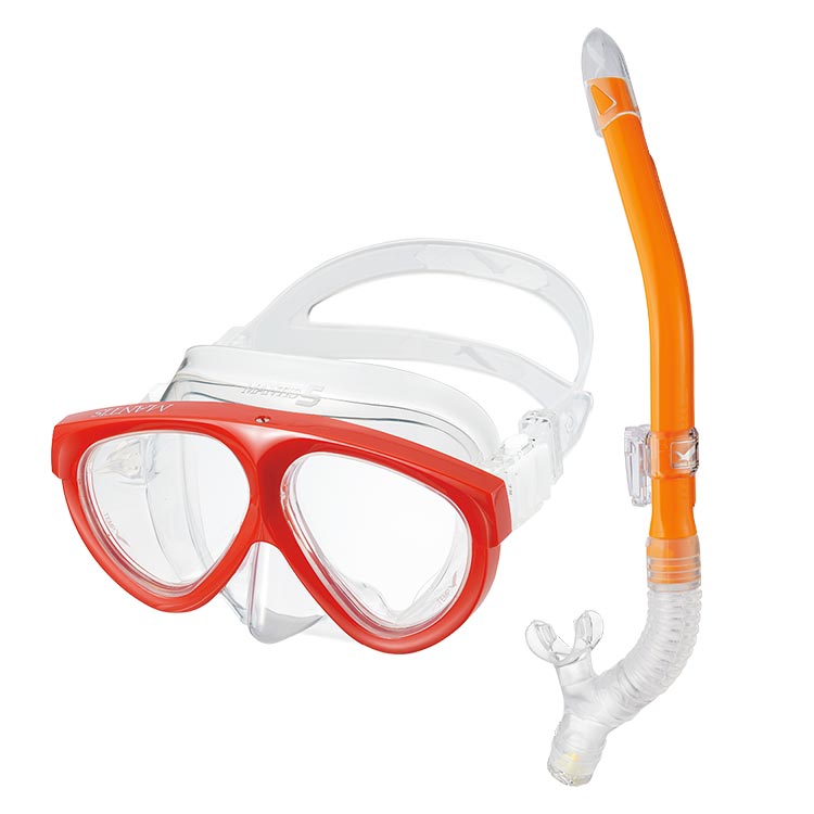 [ GULL ] GM-1035 / GM-1036 マンティス5 + GS-316 / GS-3163 レイラドライ SP マスク2点セット [ ダイビング用マスク ] |  | 13