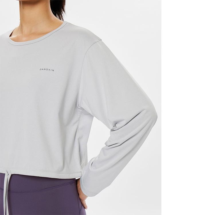 ダンスキン DANSKIN サップルスキンロングスリーブトップ SUPPL SKIN L/S TOP DC524306 [ フィットネス ヨガ シャツ レディース ] |  | 05