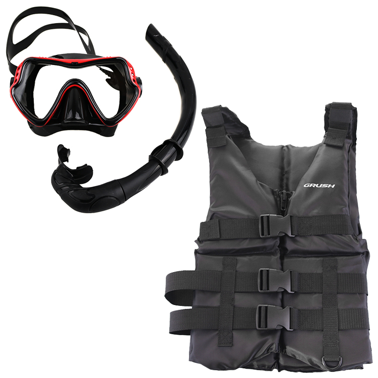 [ PRODIVE ] ポータブルスノーケリングセット + スノーケリングベスト |  | 04