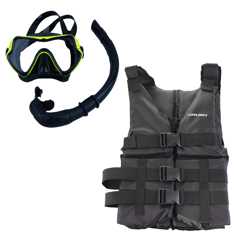 [ PRODIVE ] ポータブルスノーケリングセット + スノーケリングベスト |  | 05