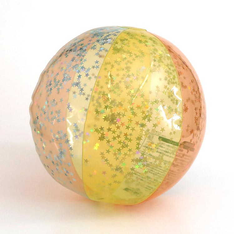 [ BREEZE ] クリアビーチボール（ラメ） J376A24 ビーチホール |  | 10