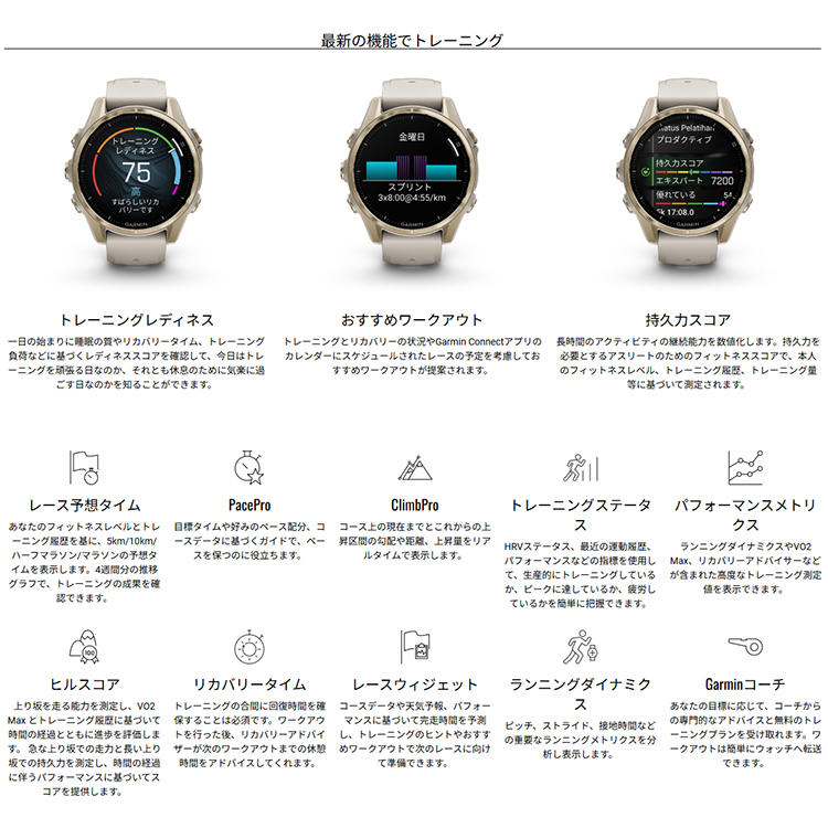 [ GARMIN ] ガーミン fenix 8 Sapphire AMOLED 51mm 010-02905 |  | 02