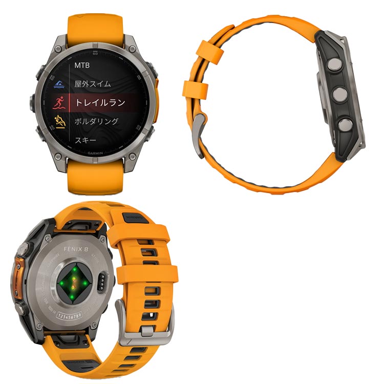 [ GARMIN ] ガーミン fenix 8 Sapphire AMOLED 47mm 010-02904 |  | 10