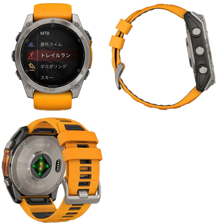 [ GARMIN ] ガーミン fenix 8 Sapphire AMOLED 51mm 010-02905 |  | 10