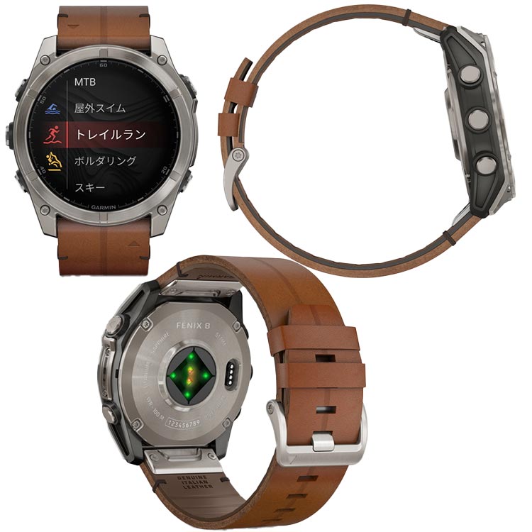 [ GARMIN ] ガーミン fenix 8 Sapphire AMOLED 51mm 010-02905-81 |  | 01