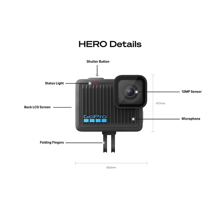 GoPro ] ゴープロ HERO CHDHF-131-JP ウェアラブルカメラ 日本正規品 : 2409792003 : エムアイシー21 - 通販  - Yahoo!ショッピング