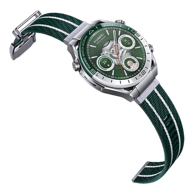 [ HUAWEI ] ファーウェイ HUAWEI WATCH Ultimate Green 55020DSE 1.5インチLTPOAOLED 最大14日間駆動 GPSスマートウォッチ WDS-B19 |  | 18