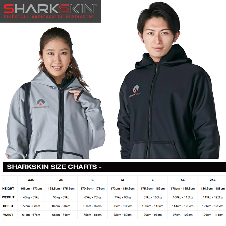 [ SHARKSKIN ] シャークスキン チルプルーフ フードジャケット ボートコート ダイビング 防寒 寒さ対策 船 |  | 01