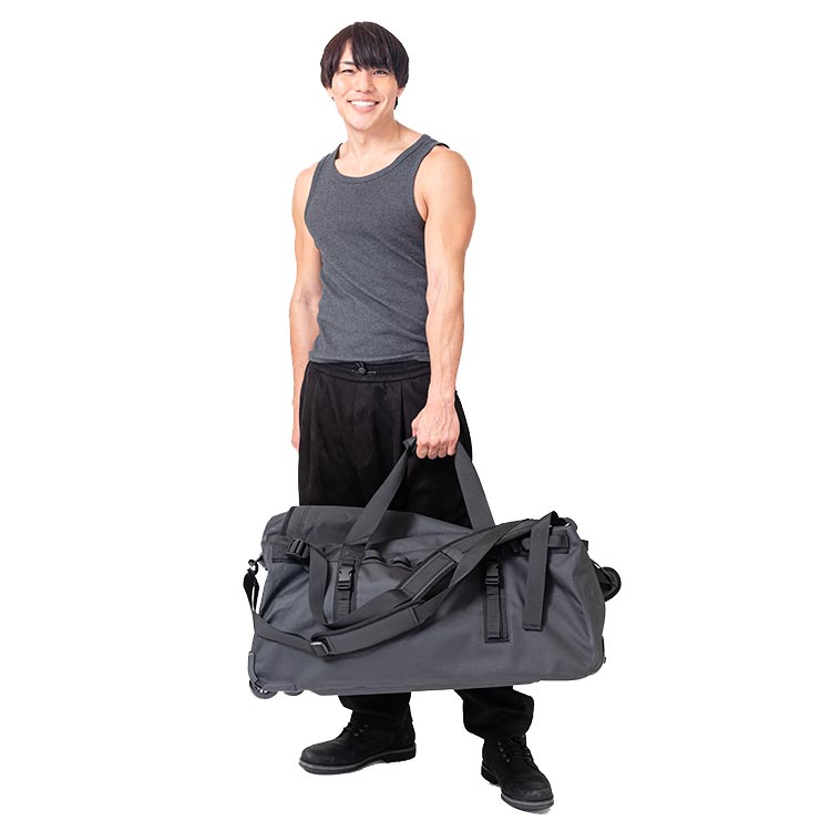 [ GRUSH ] 3-way Dry Carry Bag [ 730x350x380mm / 95L ] |  | 11