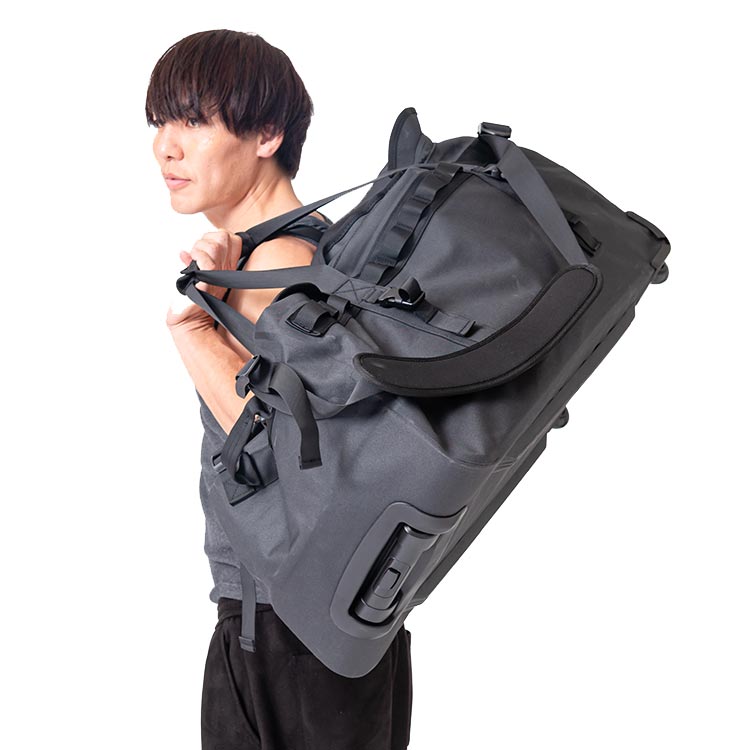 [ GRUSH ] 3-way Dry Carry Bag [ 730x350x380mm / 95L ] |  | 13