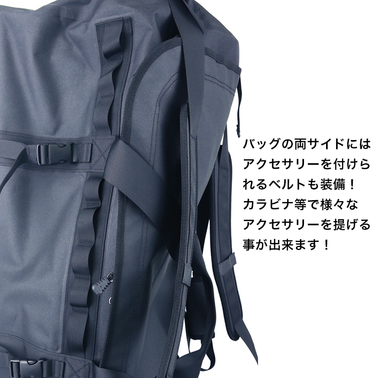 [ GRUSH ] 3-way Dry Carry Bag [ 730x350x380mm / 95L ] |  | 05