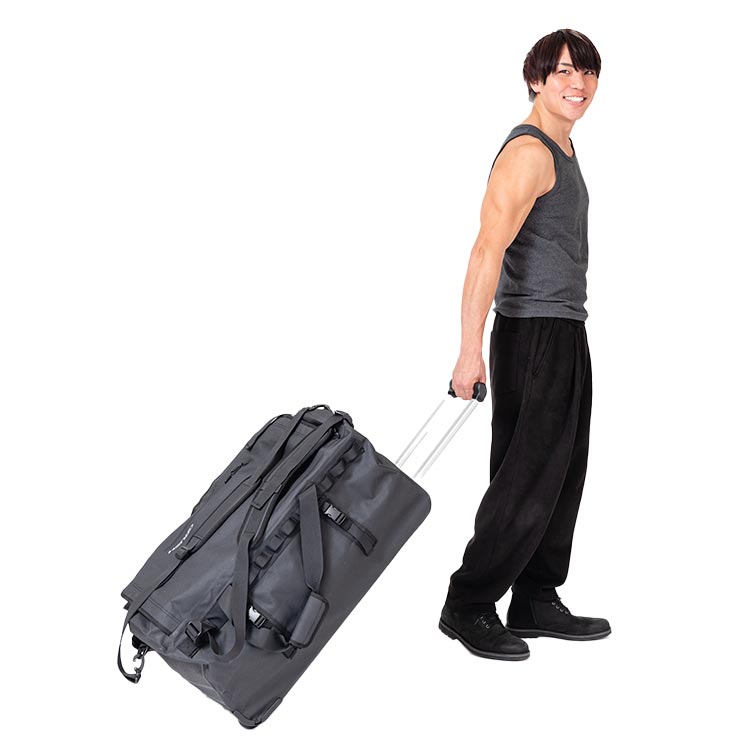 [ GRUSH ] 3-way Dry Carry Bag [ 730x350x380mm / 95L ] |  | 07