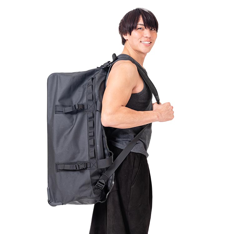 [ GRUSH ] 3-way Dry Carry Bag [ 730x350x380mm / 95L ] |  | 08