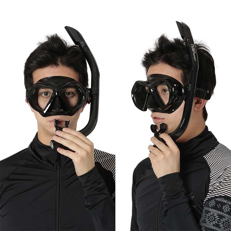 [ tusa sport ] ツサスポーツ UC0106 シュノーケリングセット2点 (大人用) |  | 03