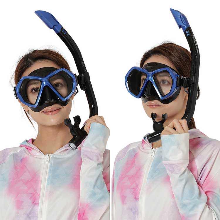 [ tusa sport ] ツサスポーツ UC0106 シュノーケリングセット2点 (大人用) |  | 04