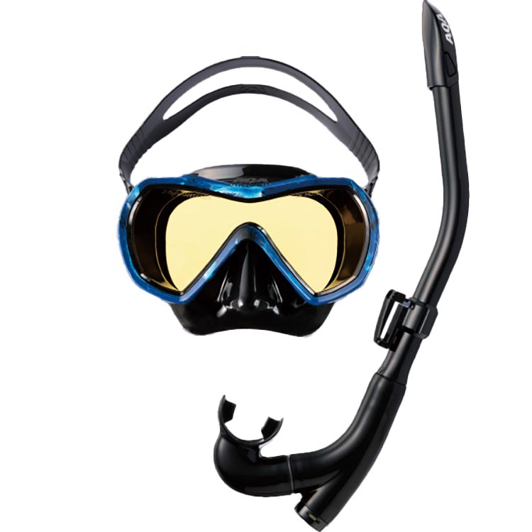 [ AQA ] KZ-9109  BALLENA バレナソフト & カナールフレックススペシャル マスク スノーケル ２点セット |  | 05