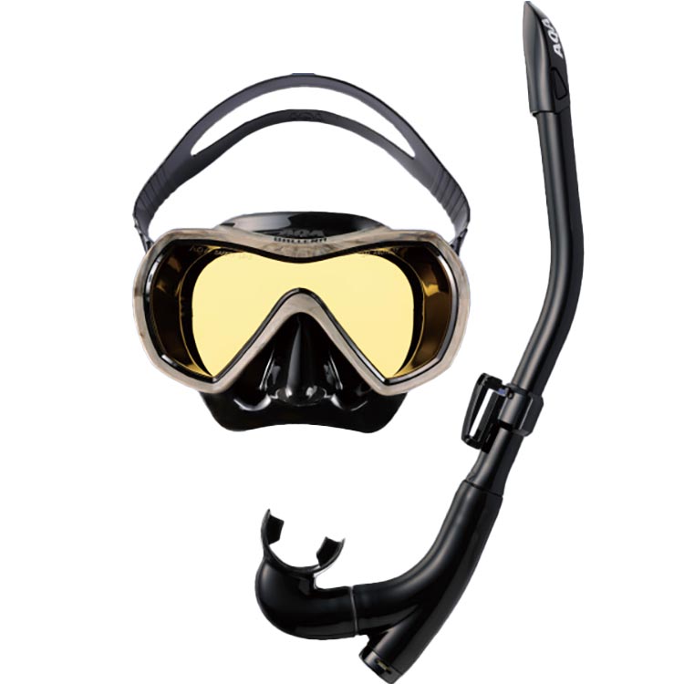 [ AQA ] KZ-9109  BALLENA バレナソフト & カナールフレックススペシャル マスク スノーケル ２点セット |  | 06