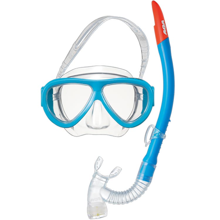 [ AQA ] KZ-9111  アモネUV & ビキシーVライトIII KA9008 マスク スノーケル ２点セット |  | 08