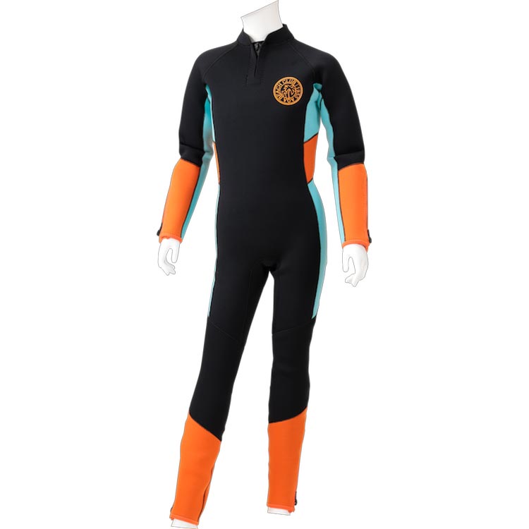 [ AQA ] KW-4673 ウェットフルスーツキッズ 2.5mm KW4673 2.5mm マインウェア [ 120-160cm ] | 