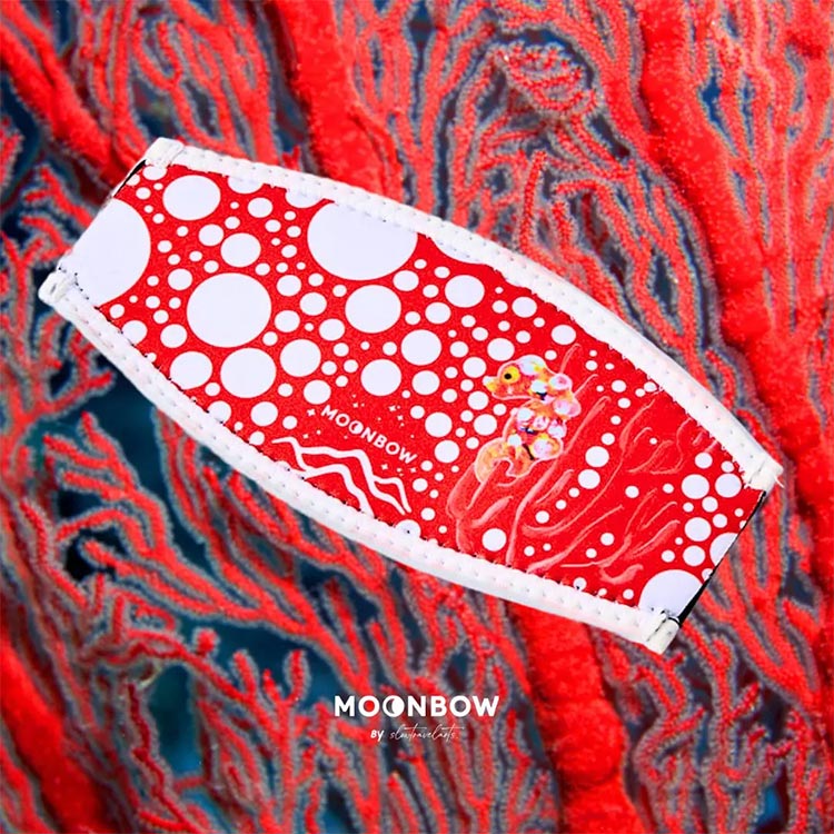 [ MOONBOW ] プレミアム マスクストラップカバー PREMIUM MASK STRAP COVER |  | 03