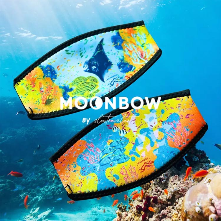 [ MOONBOW ] 2-in-1 プレミアム マスクストラップカバー PREMIUM MASK STRAP COVER |  | 01