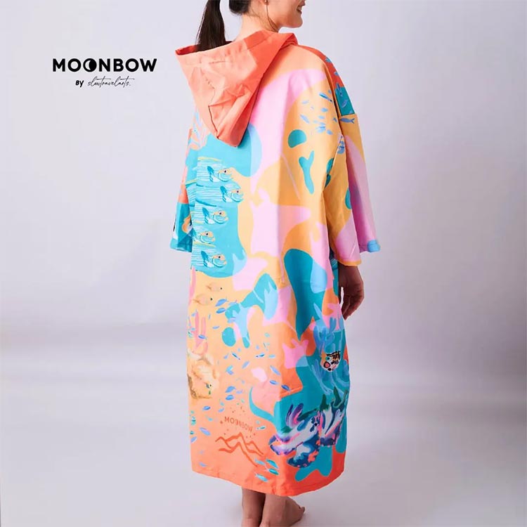 [ MOONBOW ] アドベンチャーポンチョ お着替えポンチョ 80×110cm |  | 07