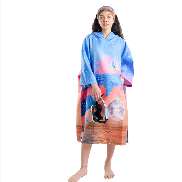 [ MOONBOW ] アドベンチャーポンチョ お着替えポンチョ 80×110cm |  | 12