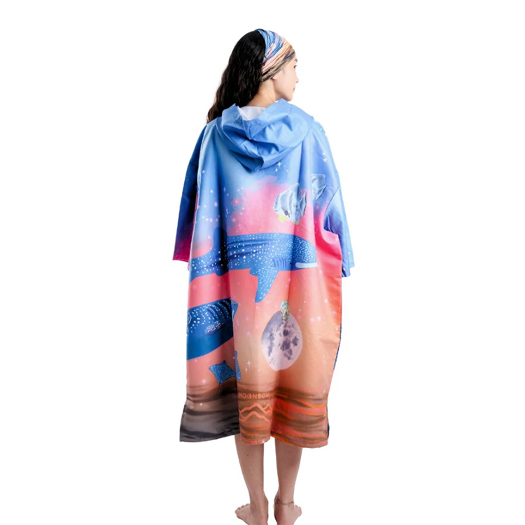 [ MOONBOW ] アドベンチャーポンチョ お着替えポンチョ 80×110cm |  | 13