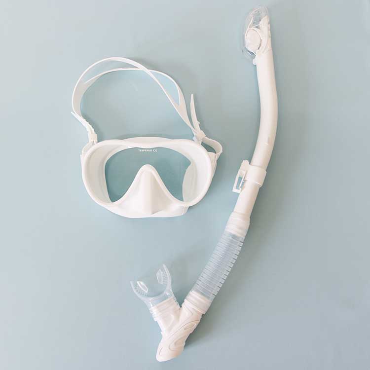 [ PRODIVE ] 一眼スノーケリング２点セット Snorkeling Set マスク スノーケル2点セット M3002+S210 |  | 05