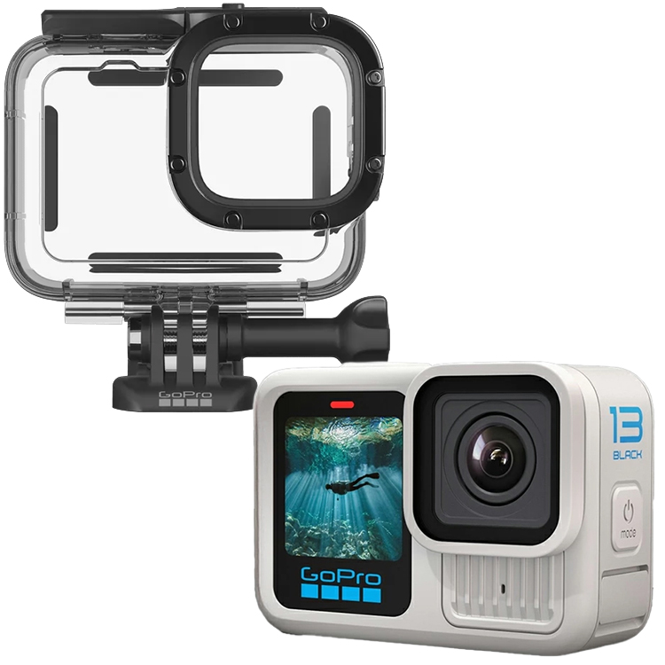 [ GoPro ] ゴープロ HERO13 Black CHDHX-131-FW + ダイブハウジング ADDIV-001 日本正規品 |  | 01