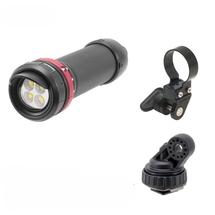 [ INON ] LF2400h-EW ライトホルダーセット　[ LF2400h-EW / シングルライトホルダーLF / シューベースII ] | 