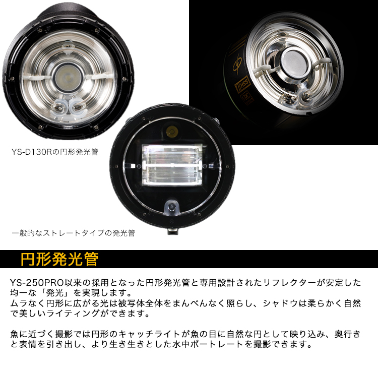[ SEA&SEA ] シーアンドシー YS-D130R Pro Package 水中ストロボ [03134] |  | 02
