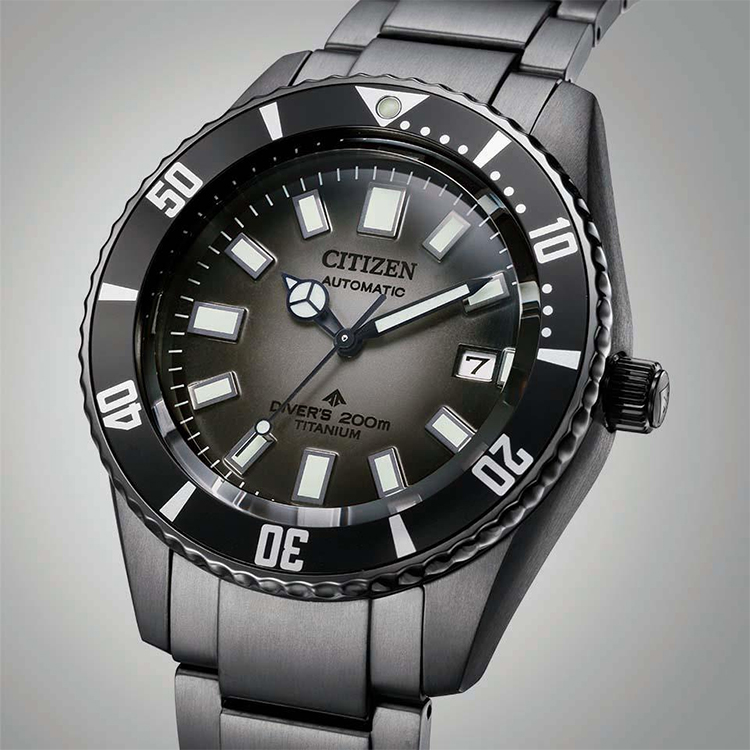 シチズン CITIZEN PROMASTER（プロマスター） MARINEシリーズ メカニカル ダイバー200m NB6025-59H |  | 03