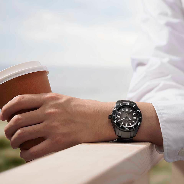 シチズン CITIZEN PROMASTER（プロマスター） MARINEシリーズ メカニカル ダイバー200m NB6025-59H |  | 08