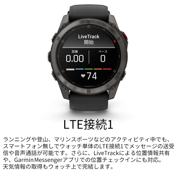 ダイブコンピューター  [ GARMIN ] ガーミン fenix 8 Pro AMOLED 51mm 010-03199 フラッグシップGPSウォッチ |  | 05