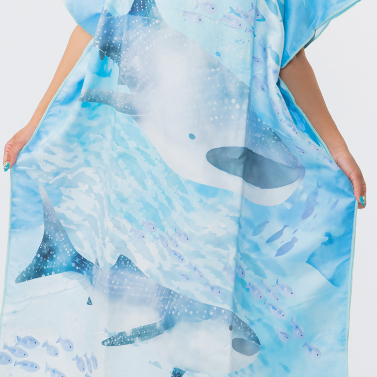[ OCEANSEASEA ] お着替えポンチョ マイクロドライタオル 80cm×110cm |  | 15
