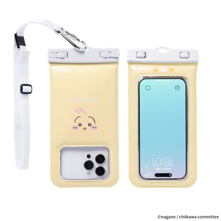 [ DIVAID ] ディバイド ちいかわ 防水ケース [各種スマートフォン対応] ショルダーストラップ フローティング |  | 04