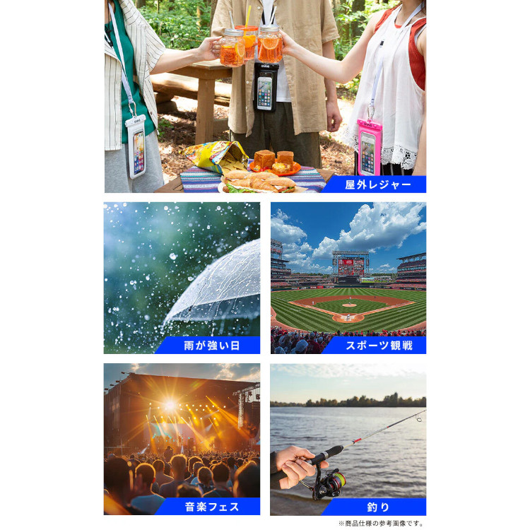 [ DIVAID ] ディバイド ディズニー / Disney 防水ケース フローティング [各種スマートフォン対応] ショルダーストラップ |  | 12