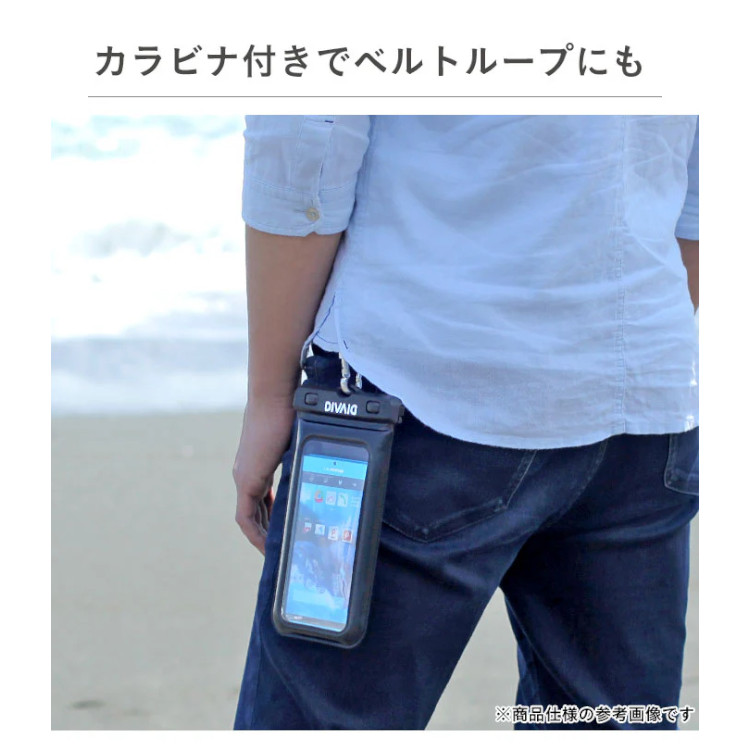 [ DIVAID ] ディバイド ちいかわ 防水ケース [各種スマートフォン対応] ショルダーストラップ フローティング |  | 14