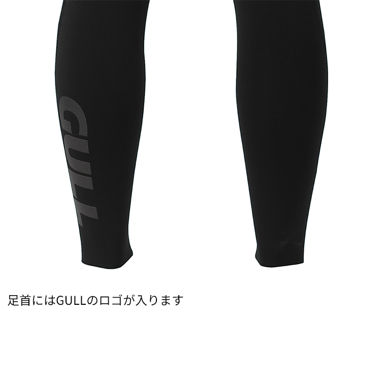 [ GULL ] GW-6693A B.E. 3mm スキン ロングジョン ウィメンズ　GW6693A SKIN LONG JOHN |  | 04