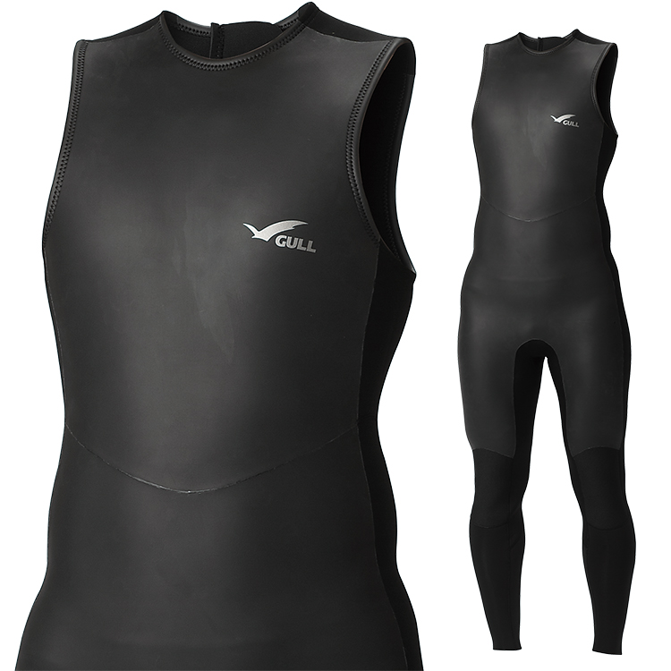 2026 新商品 [ GULL ] GW-6688A B.E. 3mm スキン ロングジョン メンズ GW6688A SKIN LONG JOHN | 